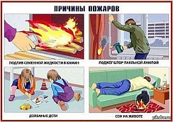 Причины пожаров 2